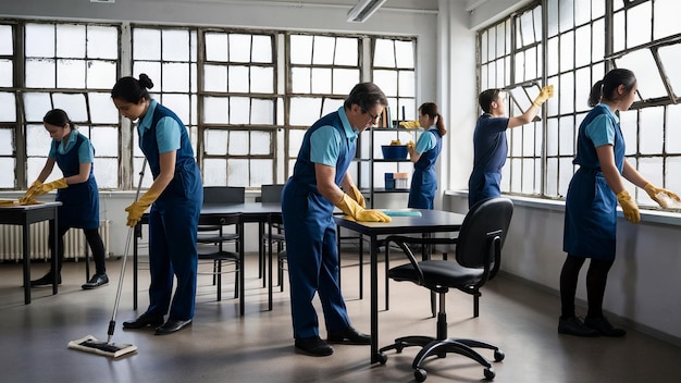 Professional cleaning services across sectors